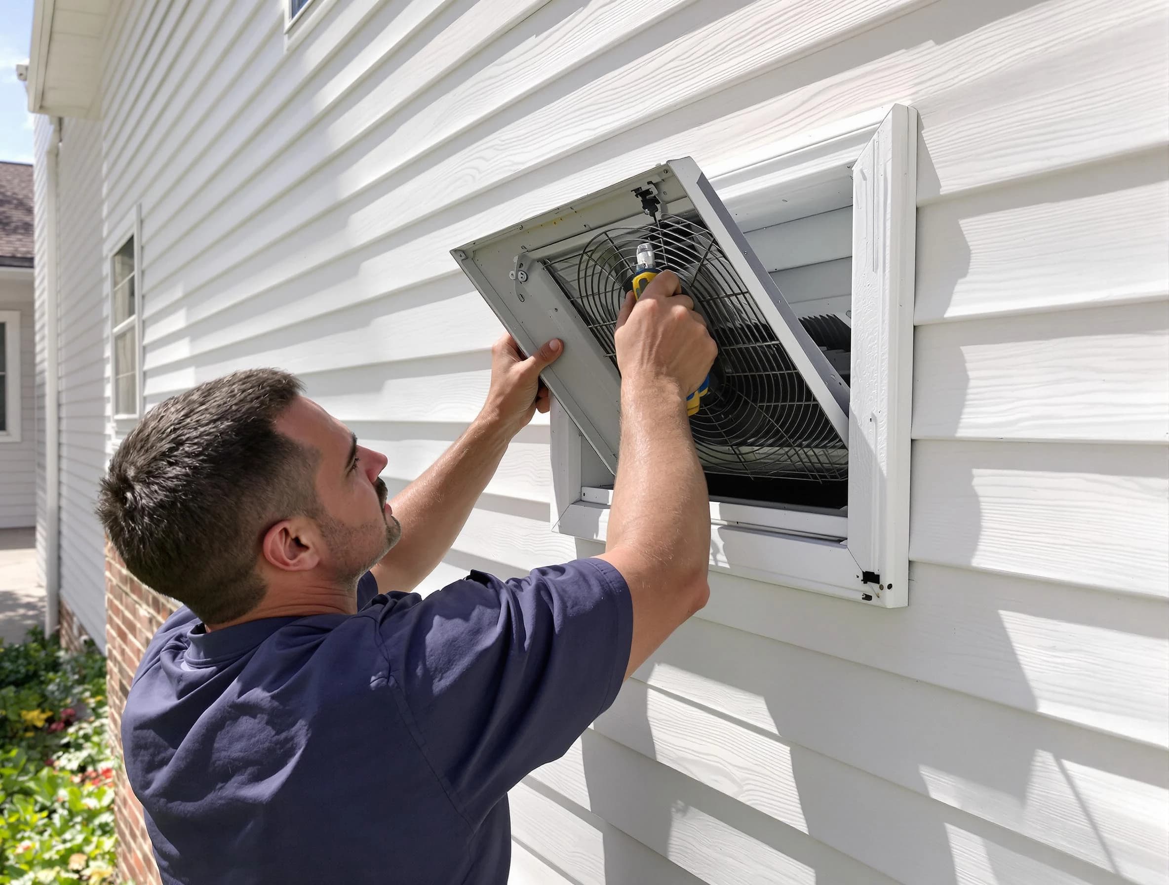 Dryer Vent Cover Replacement in Pomona